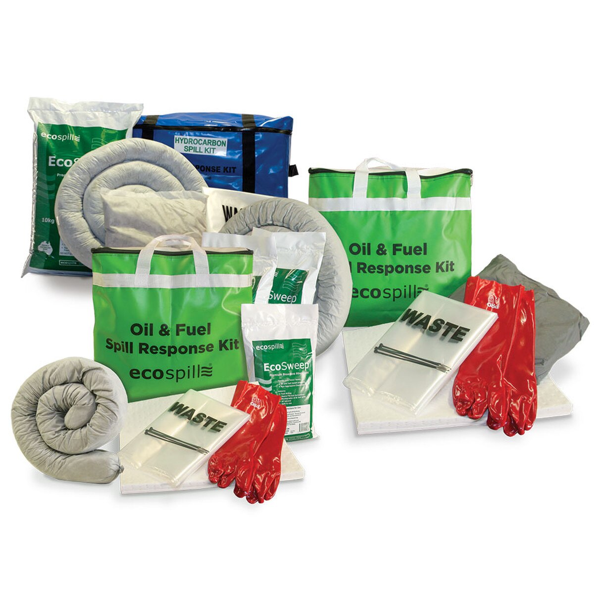 HC50 50L Oil and Fuel Spill Kits | 50L Fuel and Oil Spill Kits | HC40 40L Oil and Fuel Spill Kits | Hydrocarbon Spill Kits | Ecospill Brisbane Sydney Melbourne Perth Canberra Australia | clean up oil